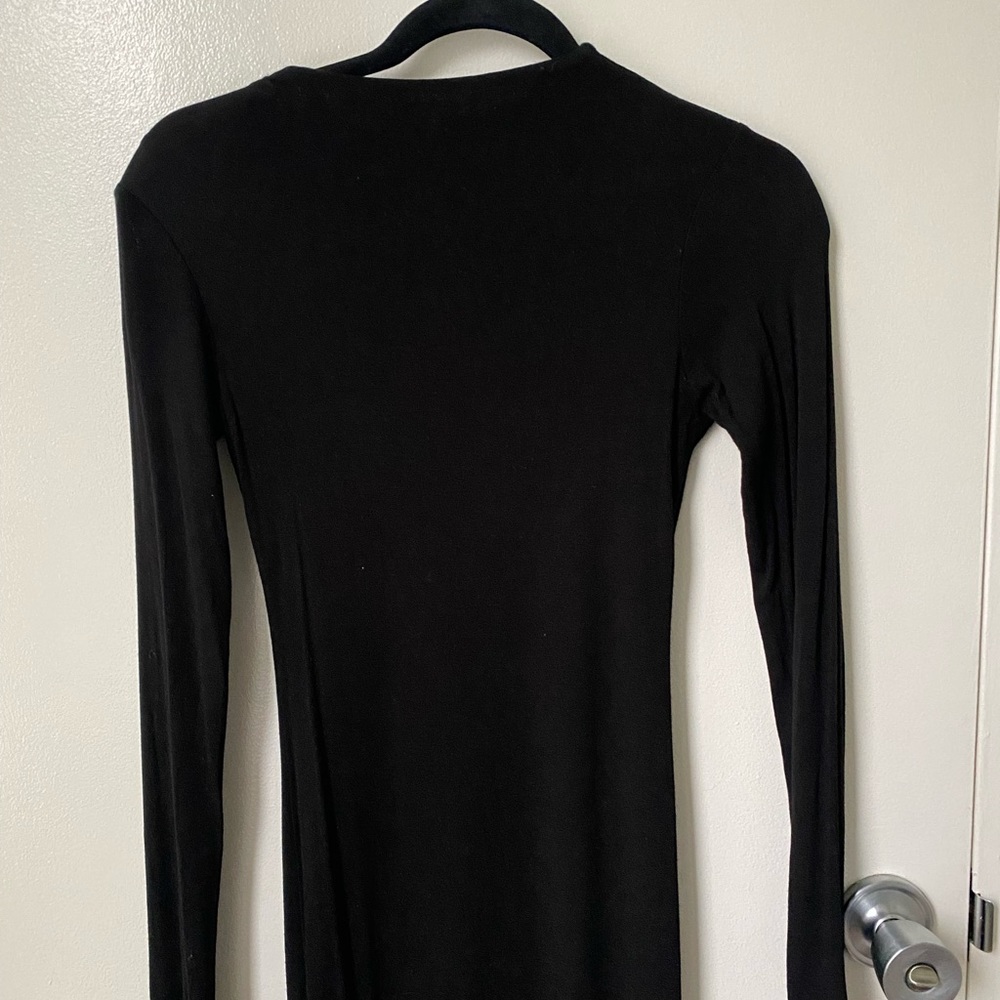 Naked Wardrobe Black Maxi Dress